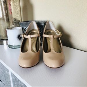 Kelly & Katie Brenda Beige Closed-Toe Heel